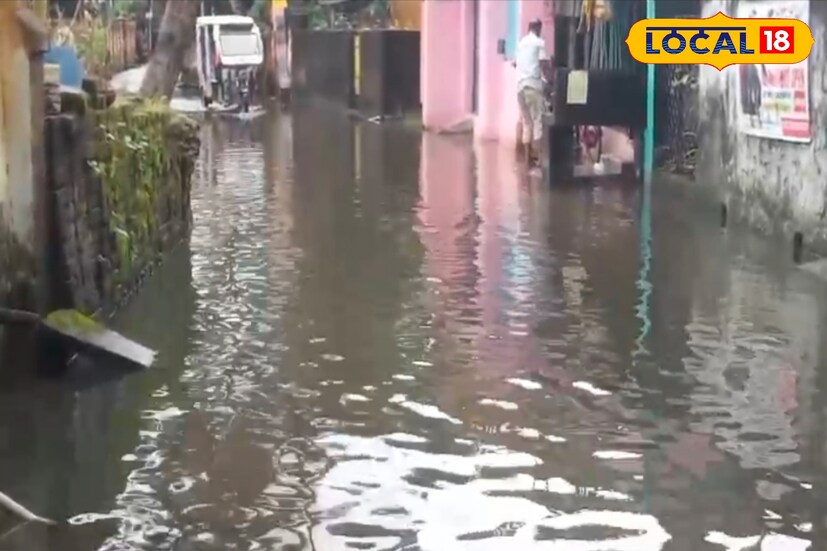 বারুইপুরের পুরসভা এলাকার ২, ৩, ৪, ৬, ১০, ১১, ১৩, ১৪, ১৫, ১৭ নম্বর ওয়ার্ড জলমগ্ন। অনেক জায়গায় অলিগলিতে, বাড়িতেও জল ঢুকেছে। নাজেহাল বাসিন্দারা।