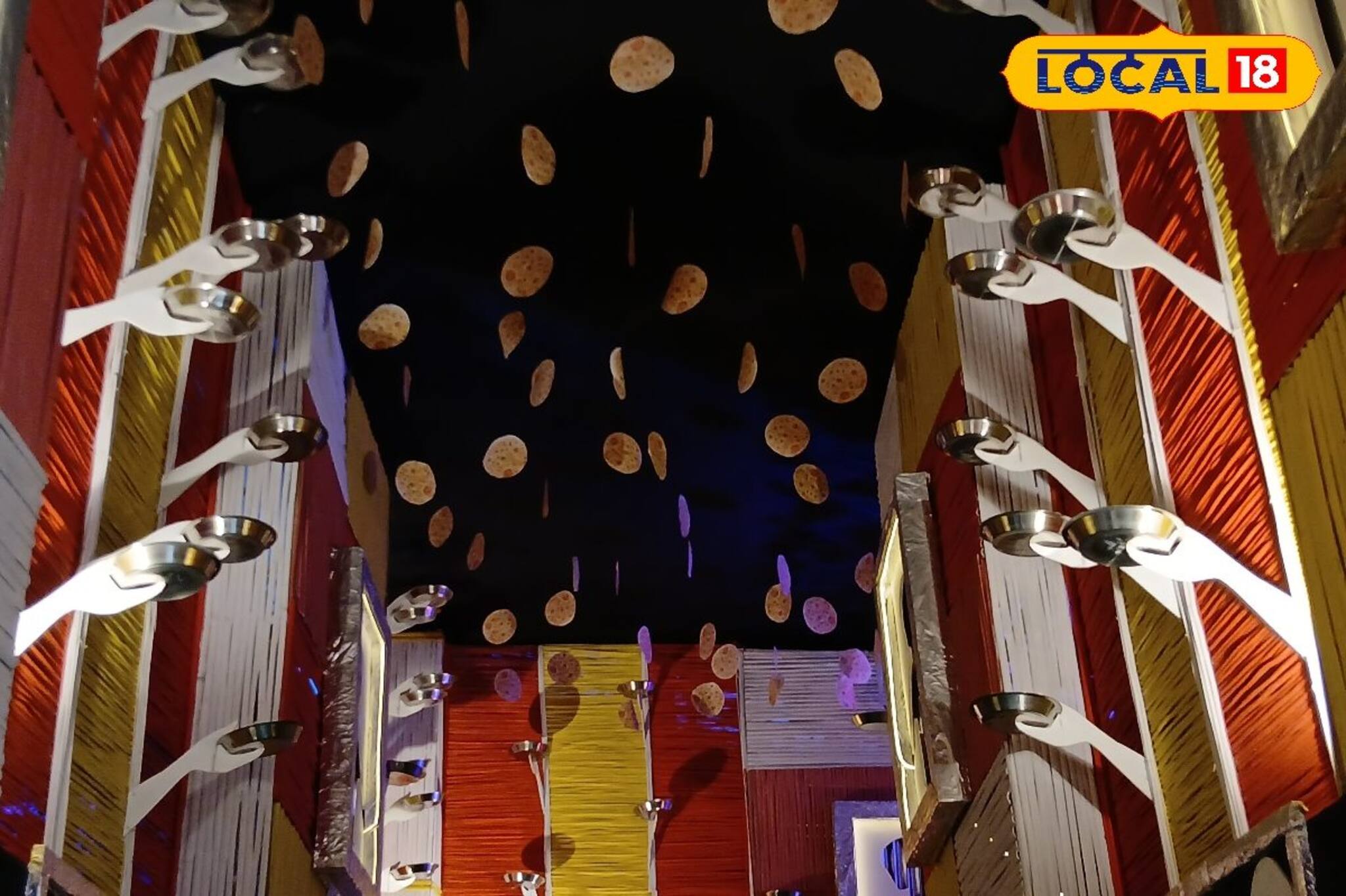 খাবারের মূল্য বোঝাতে মণ্ডপে কঠিন বাস্তব! বর্ধমানের বারোয়ারি পুজোয় অন্যরকম থিমের চমক