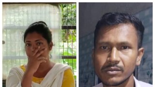 ধৃত শম্পা মণ্ডল এবং তাঁর স্বামী দীপঙ্কর মণ্ডল৷ 