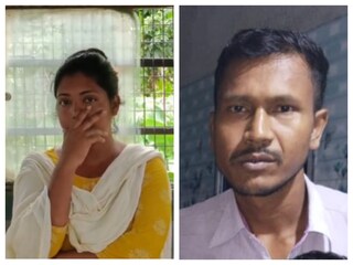 ধৃত শম্পা মণ্ডল এবং তাঁর স্বামী দীপঙ্কর মণ্ডল৷ 