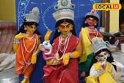 চাকরির ফাঁকেই মূর্তি গড়ার কাজ! হাওড়ার জয়ন্তর তৈরি প্রতিমা পাড়ি দিচ্ছে রাঁচি-শিলিগুড়ি