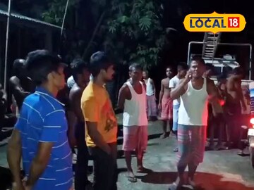 বিদ্যুৎ দফতরের কর্মীদের আটকে রাখলেন গ্রামবাসীরা