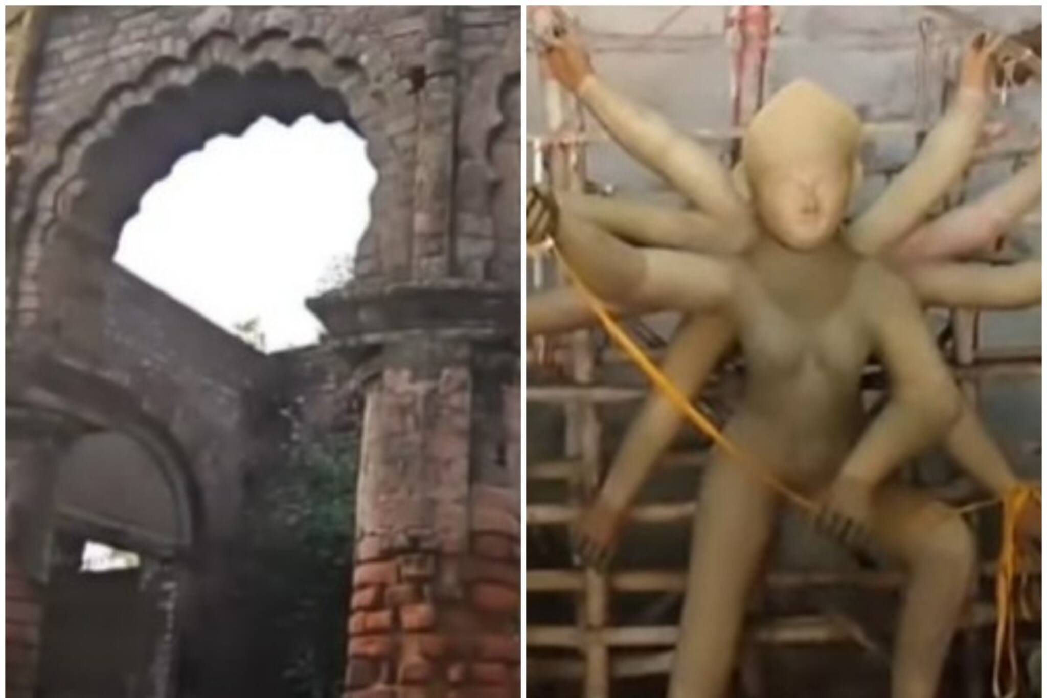 Durga Puja 2025: জঙ্গলমহলে ৪০০ বছরের পুরনো কালিমাটির জমিদার বাড়ির দুর্গাপুজো