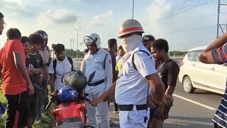 বাইক দুর্ঘটনা