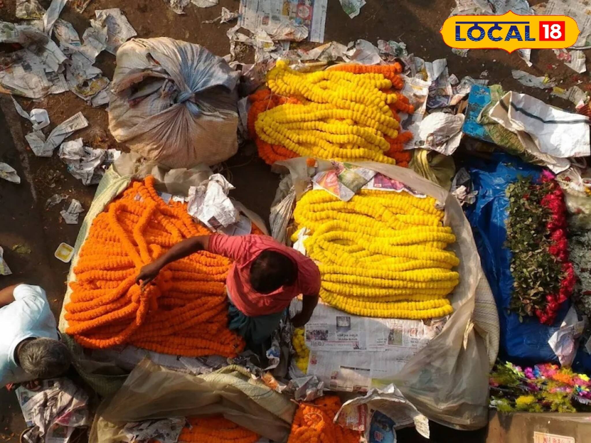 দেবীর পুজো কীভাবে সম্ভব! ফুলের বাজারে আগুন ছুটছে, হাত দিলেই ছ্যাঁকা