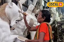 Female Idol Maker: দুর্গা, কালী থেকে সরস্বতী..! হাতের ছোঁয়ায় প্রাণ পাচ্ছে মাটির মূর্তি! প্রতিমা গড়েই সংসার টানেন স্বামীহারা কৃষ্ণা