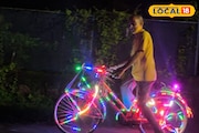 চমকাচ্ছে বিশ্বকর্মা! সাইকেলে চেপেই সঞ্জু বাবার সঙ্গে দেখা?