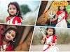 পুরুলিয়ার কাশবনে দেখা মিলল ছোট্ট দুগ্গার! ভাইরাল ছবি
