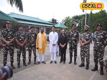 পানিট্যাঙ্কি সীমান্ত পরিদর্শনে দার্জিলিংয়ের সাংসদ রাজু বিস্তা 