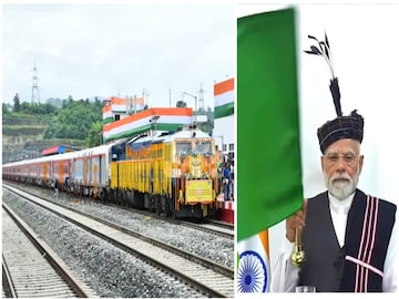 মিজোরামে রেল পরিষেবার উদ্বোধনে প্রধানমন্ত্রী নরেন্দ্র মোদি৷ 