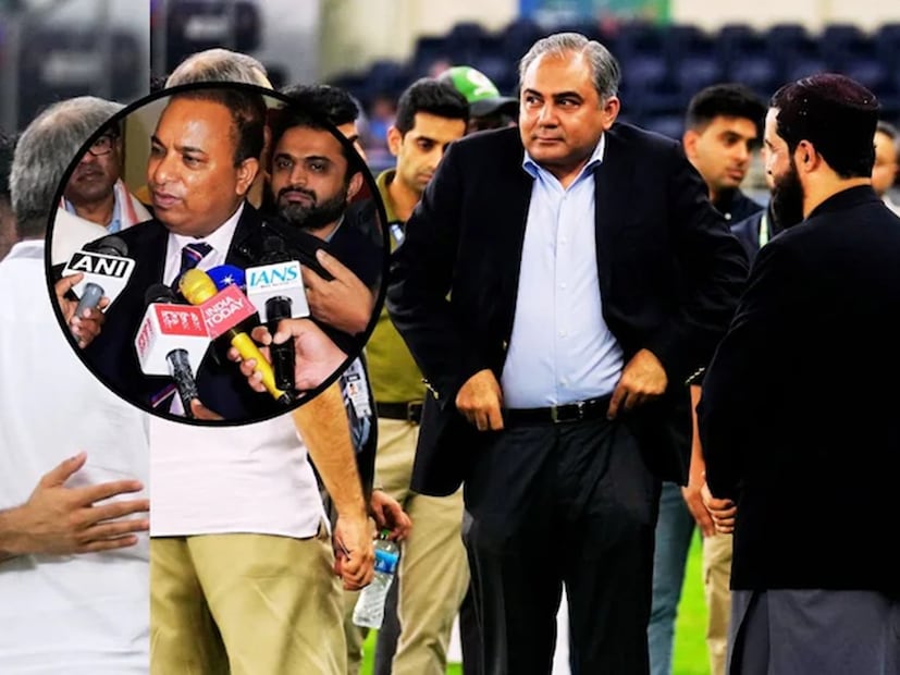২০২৫ সালের এশিয়া কাপে টানা তৃতীয়বার পাকিস্তানকে হারাল ভারত। লিগ ম্যাচ এবং সুপার ফোরে হেরে যাওয়ার পর ফাইনালে ফের ভারতের কাছে হেরে গেল প্রতিবেশী দেশের দল। হেরে যাওয়ার আঘাত তো ছিলই, তাতে অপমানের ছিটে দিতেও ছাড়েনি বিসিসিআই! ভারতীয় দল পাকিস্তান ক্রিকেট বোর্ডের প্রধান এবং এশিয়ান ক্রিকেট কাউন্সিলের সভাপতি মহসিন নকভির কাছ থেকে ট্রফি গ্রহণ করতে অস্বীকার করে। এতে হতাশ হয়ে নকভি এশিয়া কাপের ট্রফিটি এবং ক্রিকেটারদের মেডেল সব নিয়ে নিজের হোটেলে চলে যান ! (Photo: AP)