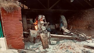 নেপালে ধ্বংসস্তুপ