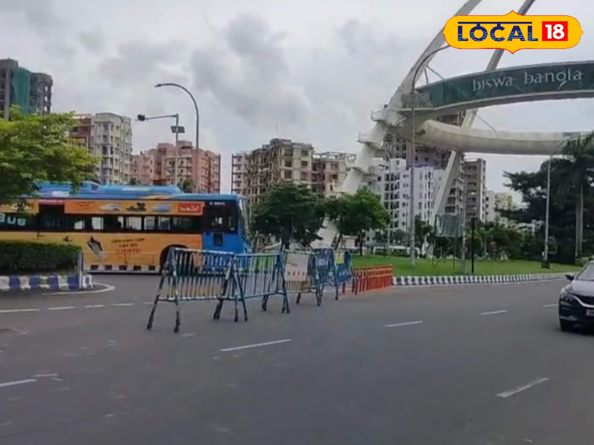 নিউটাউনে মর্মান্তিক দুর্ঘটনা! দ্রুত গতির বাসের ধাক্কায় পিষে গেলেন মহিলা আইটি কর্মী