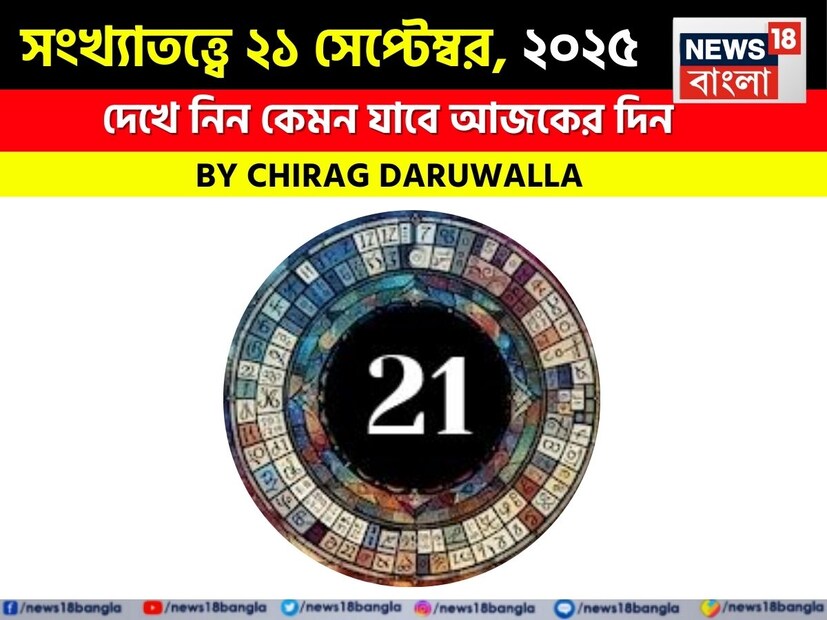 এই দিনটি সকল রাশির জাতক জাতিকাদের জন্য উত্তেজনা এবং অভ্যন্তরীণ চ্যালেঞ্জের মিশ্রণ নিয়ে আসতে। সংখ্যা ১ মূলাঙ্কের জাতক জাতিকারা দুর্দান্ত সুযোগ এবং ক্রমবর্ধমান আর্থিক আয়ের উৎস পাবেন। তবে প্রেমে বিশ্বাসঘাতকতা এবং মানসিক উত্তেজনা থেকে সাবধান থাকতে হবে। সংখ্যা ২ মূলাঙ্কের জাতক জাতিকারা কর্মক্ষেত্রে চাপ অনুভব করতে পারেন, তবে সন্তানের মাধ্যমে আর্থিক স্বস্তি পাবেন। সন্ধ্যায় মধ্যে প্রেম প্রস্ফুটিত হবে। সংখ্যা ৩ মূলাঙ্কের জাতক জাতিকারা স্বাস্থ্য সমস্যা এবং আর্থিক ঝুঁকির মুখোমুখি হবেন, তবে রোম্যান্টিক আগ্রহ এবং আধ্যাত্মিক অন্তর্দৃষ্টি সক্রিয় থাকবে। সংখ্যা ৪ মূলাঙ্কের জাতক জাতিকারা পেশাদার সাফল্য অর্জন করবেন। এই দিন মাতৃত্বের উষ্ণতা এবং রোম্যান্টিক আনন্দও উপভোগ করবেন। সংখ্যা ৫ মূলাঙ্কের জাতক জাতিকারা স্মৃতিকাতর হবেন, তবে আত্মবিশ্বাসে পূর্ণও হবেন। স্বাস্থ্য এবং উদীয়মান প্রেমকে মাথায় রেখে লক্ষ্যের দিকে এগিয়ে যান। সংখ্যা ৬ মূলাঙ্কের জাতক জাতিকারা বিচ্ছিন্ন এবং ক্লান্ত বোধ করবেন, নতুন সম্পর্কের মাধ্যমে অপ্রত্যাশিত আর্থিক লাভ সম্ভব। সংখ্যা ৭ মূলাঙ্কের জাতক জাতিকারা সম্পর্কের ক্ষেত্রে বিচ্ছিন্নতা এবং সংবেদনশীলতার সঙ্গে লড়াই করবে, তবে ভবিষ্যৎ সম্পর্কে স্পষ্ট ভাবে চিন্তাভাবনা করতে পারবেন। সংখ্যা ৮ মূলাঙ্কের জাতক জাতিকারা সামাজিক সমর্থন পাবেন, তবে মানসিক ভাবে ক্লান্ত বোধ করবেন। এই দিন যোগাযোগের সময় সৎ থাকা গুরুত্বপূর্ণ। সংখ্যা ৯ মূলাঙ্কের জাতক জাতিকারা ভুল বোঝাবুঝির বিষয়ে চিন্তিত হবে। তাঁদের দ্বন্দ্ব এড়ানো উচিত। এই দিন আর্থিক সম্ভাবনা উজ্জ্বল হবে এবং ব্যক্তিগত ভাবে সাফল্য পাবেন। সংখ্যাতত্ত্ব নিয়ে এবার নিউজ18 বাংলার জন্য কলম ধরলেন প্রখ্যাত দূরদর্শী জ্যোতিষী চিরাগ দারুওয়ালা। দেখে নেওয়া যাক বিশদে জ্যোতিষী চিরাগ দারুওয়ালা এই দিনের জন্য কী ভবিষ্যদ্বাণী করছেন।
