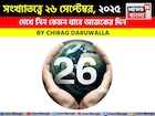 সংখ্যাতত্ত্বে ২৬ সেপ্টেম্বর, ২০২৫: দেখে নিন কেমন যাবে আজকের দিন, জানাচ্ছেন জ্যোতিষী চিরাগ