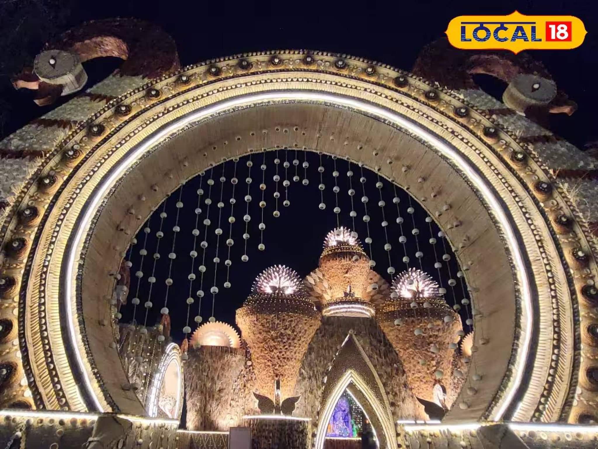 Durga Puja: তালপাতা, নারকেল ছোবড়া, গাছের ছাল..! ফেলে দেওয়া জিনিস দিয়ে সাজানো প্যান্ডেল, আসানসোলের পুজোয় দর্শনার্থীদের ভিড়
