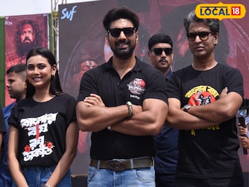 Raghu Dakat: পুজোর ছবি ‘রঘু ডাকাত’! ইধিকা, অনির্বাণকে সঙ্গে নিয়ে মালদহে মেগাস্টার দেব, উৎসবের আমেজে গা ভাসালেন মন্ত্রী, বিধায়করাও