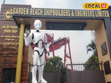 গার্ডেনরিচে এবার জাহাজে রঙ করবে রোবট