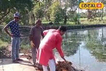 জঞ্জাল পরিষ্কার করছেন পুরসভার চেয়ারম্যান! শান্তিপুরে বেনজির ছবি, কতদিন চলবে এই সাফাই অভি‌যান?
