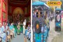প্যান্ডেল হপিং, ভুরিভোজ থেকে নতুন পোশাক! প্রবীণদের ঠাকুর দেখাল নবীন প্রজন্ম