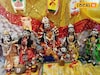 কাপড়ের দুর্গা প্রতিমা! বালুরঘাটের গৃহিণীর তাক লাগানো হাতের কাজ, নিজেই দেখুন সেই শিল্পকর্ম