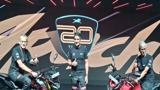 TVS Apache RTR 160 4V and 200 4V special editions launched in India for 20th anniversary