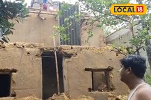 আবাস যোজনার ঘর এখনও মেলেনি, বৃষ্টিতে ভেঙে পড়ল তৃণমূল নেতার বাড়ি! অল্পের জন্য প্রাণরক্ষা