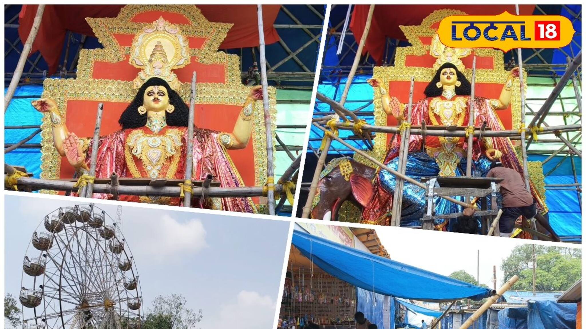 পুজোর আগেই বড় চমক! এবার ২৩ ফুটের বিরাট বিশ্বকর্মা, সঙ্গে আবার ১৫ দিনের মিলন মেলা, কোথায়