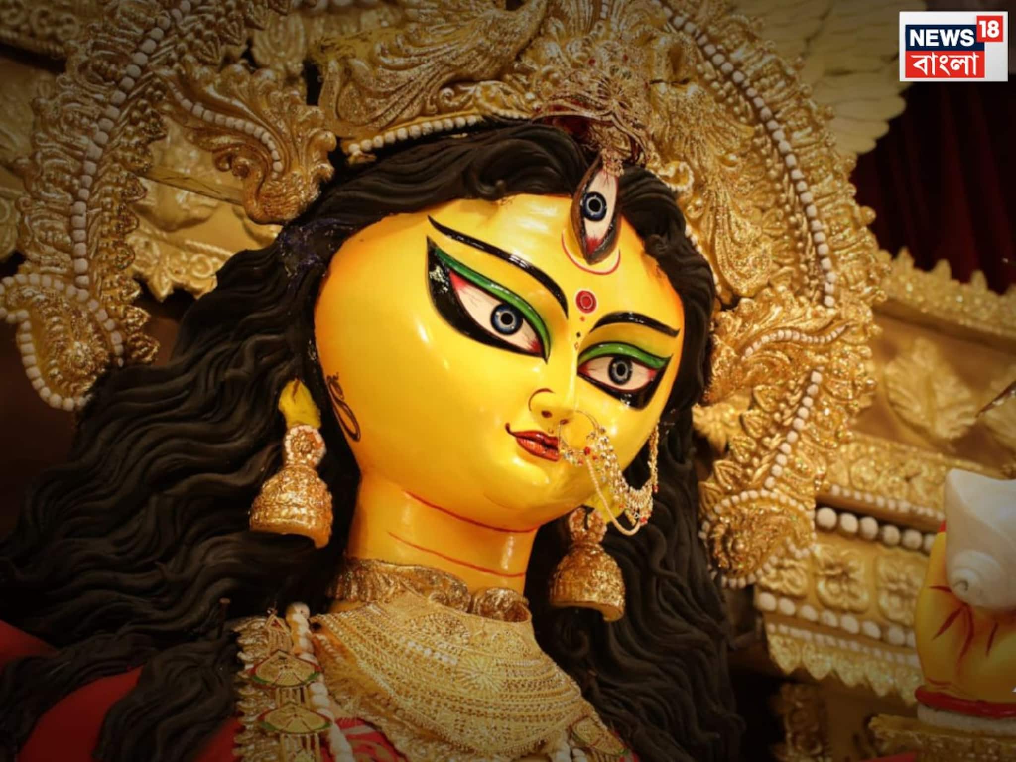 Durga Puja 2025: রাজনন্দিনী মা দুর্গা! বাংলার রাজপরিবারের ঐতিহ্য ঘিরে তৈরি মণ্ডপ, মায়ের রূপ নজরকাড়া