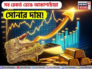 সব রেকর্ড ভেঙে আকাশছোঁয়া সোনার দাম ! দেখে নিন ১ গ্রামের দাম কত হল