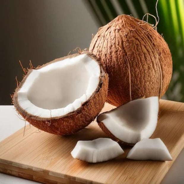 কাঁচা নারকেল ফাইবার সমৃদ্ধ যা পেট ভরা অনুভূতি জাগায় এবং অতিরিক্ত খাওয়ার সম্ভাবনা কমায়। এই তৃপ্তি অস্বাস্থ্যকর খাবার খাওয়া রোধ করতে পারে এবং ওজন কমাতে সাহায্য করে, একই সাথে শরীরের চর্বি দ্রুত পোড়াতেও সাহায্য করে।