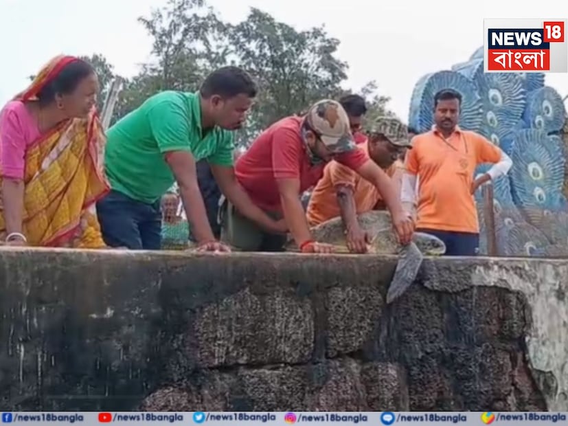 দিঘার সমুদ্র সৈকতে ভেসে এসেছে এক অপূর্ব সুন্দর অতিথি। 