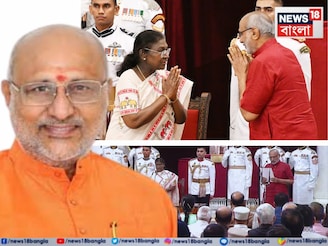 উপরাষ্ট্রপতি পদে সিপি রাধাকৃষ্ণনের শপথ, অনুষ্ঠানের মধ্যমণি জগদীপ ধনখড়, গরহাজির কে কে?