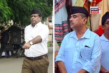 দশমী নয়, আরএসএসের শতবর্ষে মহালয়াতেই আগাম জমায়েত বাংলায়, ‘গণবেশে’ হাঁটলেন সুকান্ত, শুভেন্দু