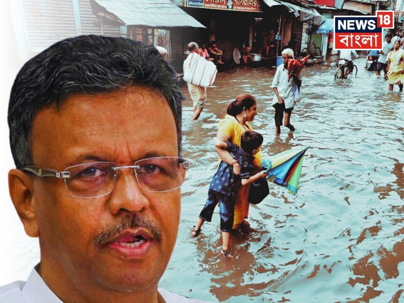 একরাতের রেকর্ড বৃষ্টিতেই ভাসছে কলকাতা। গোটা শহর জলমগ্ন। জল জমেছে খোদ মেয়র ফিরহাদ হাকিমের পাড়াতেও। মঙ্গলবার কলকাতার জলমগ্ন পরিস্থিতির প্রসঙ্গে বলতে গিয়ে মেয়র বলেন, ‘‘ছোটবেলা থেকে এরকম পরিস্থিতি দেখিনি আমাদের পাড়ায় এতটা জল জমেছে।’’
