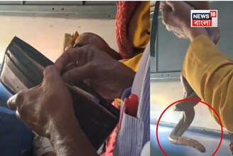 সবরমতি এক্সপ্রেস ট্রেনে উঠলেন যাত্রী, কিন্তু হাতে ওটা কী..? পরক্ষণেই যাত্রীদের সামনে গিয়ে!