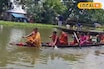 পুজোর আগে নারীশক্তির জয়জয়কার! শাড়ি পরে বৈঠা হাতে মহিলারা, নৌকা বাইচে উপচে পড়ল ভিড়