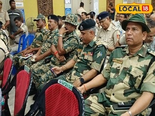 দুর্গাপুজো বিএসএফ পুলিশ বৈঠক