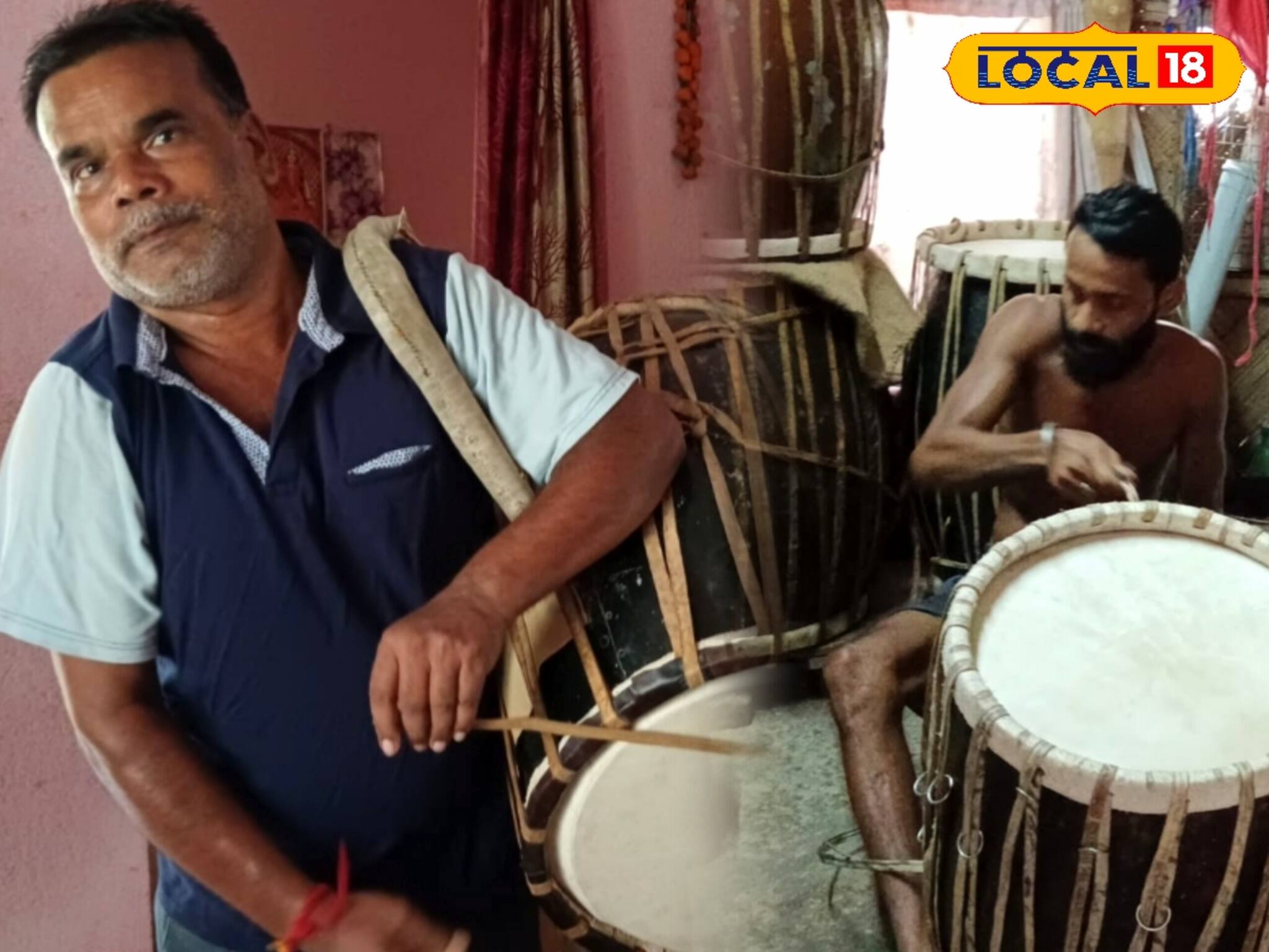আধুনিকতার দাপটে হারাচ্ছে ঐতিহ্য, ঢাকিপাড়ায় এখন চলছে টিকে থাকার লড়াই