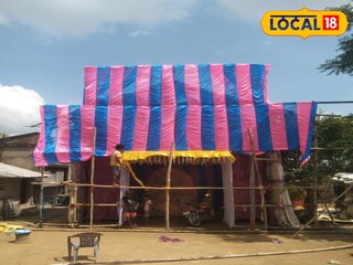 দুর্গাপুজো প্যান্ডেল