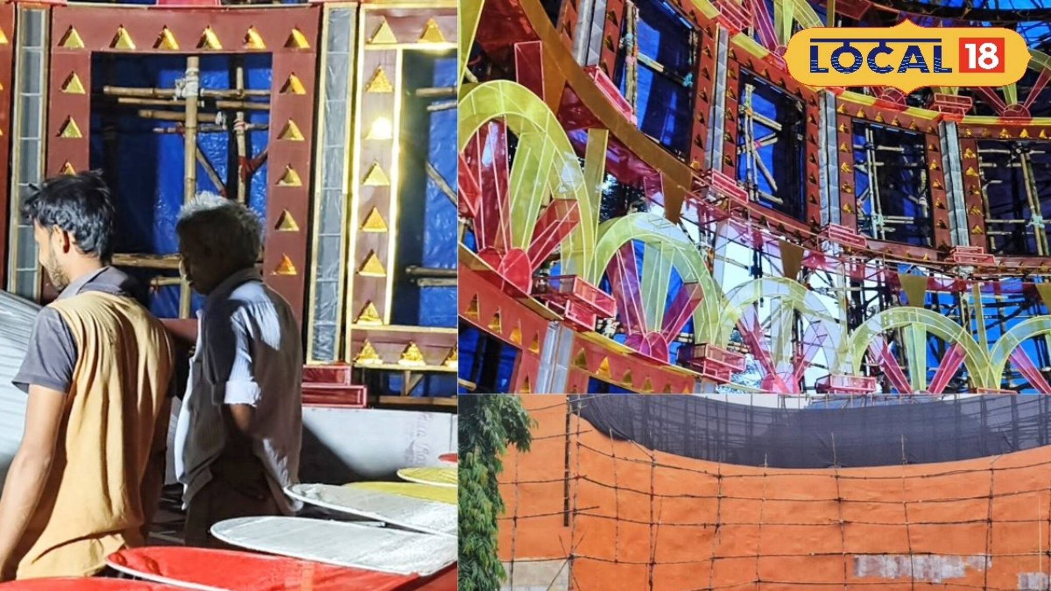 মাতৃগর্ভের আকারে গড়ে উঠছে বিশাল মণ্ডপ, নারীশক্তির সম্মানে বিশেষ থিম