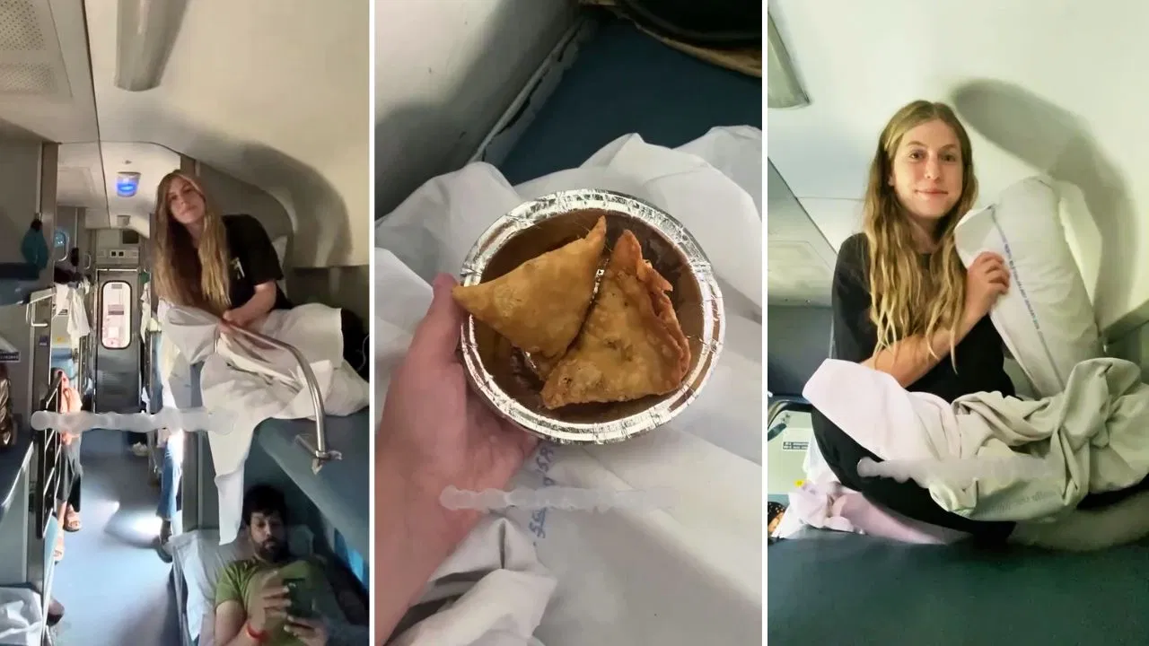 এই ভিডিওতে একইসঙ্গে বিদেশিনী মহিলা ভারতে ট্রেন ভ্রমণকারীদের জন্য কিছু টিপস শেয়ার করেন। তিনি উৎসবের মরশুমে আগাম টিকিট বুক করার পরামর্শ দিয়েছেন। শুধু তাই নয়, তিনি স্লিপার থেকে এসি ফার্স্ট ক্লাস পর্যন্ত সমস্ত ট্রেনের বিভাগকে এক এক করে তাঁর ভিডিওতে ব্যাখ্যা করেছেন।