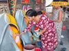 পড়াশুনার পাশাপাশি থিমের কাজ! এবারের দুর্গাপুজোয় মালদহে বড় দায়িত্বে ২০ ছাত্রী