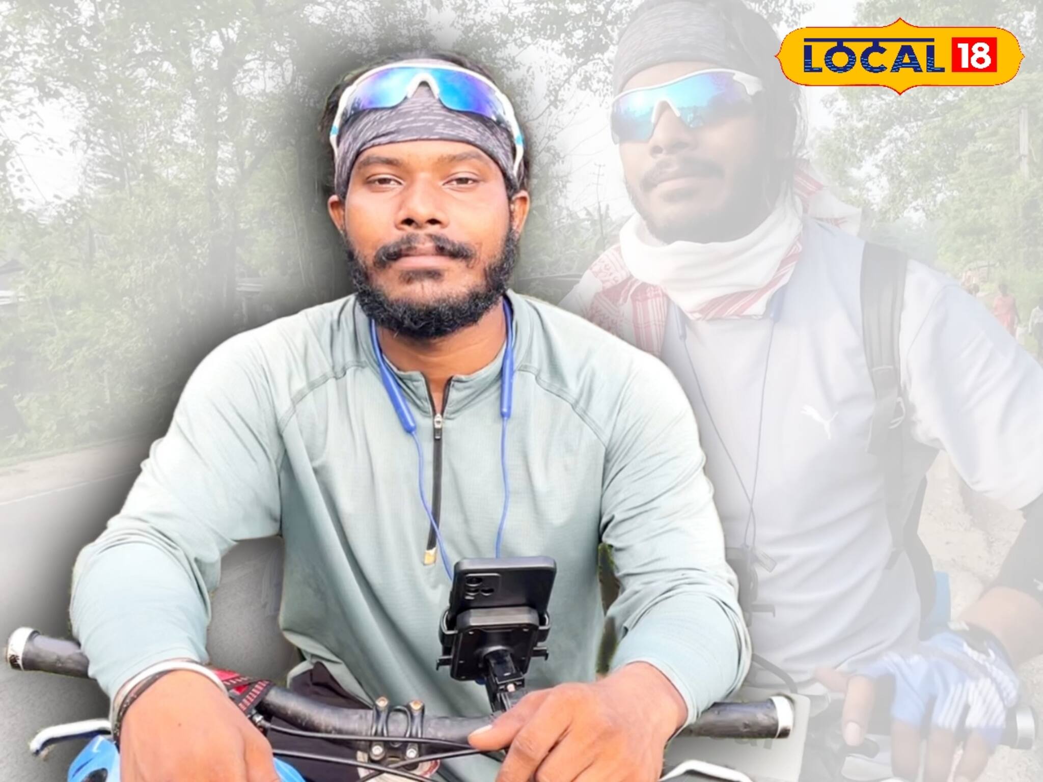 হিমশীতল লাদাখ থেকে গুজরাটের মরুভূমি, সাইকেলে জয় এই যুবকের