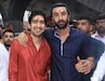 বন্ধু অয়নের সঙ্গে পুজো মণ্ডপে রণবীর