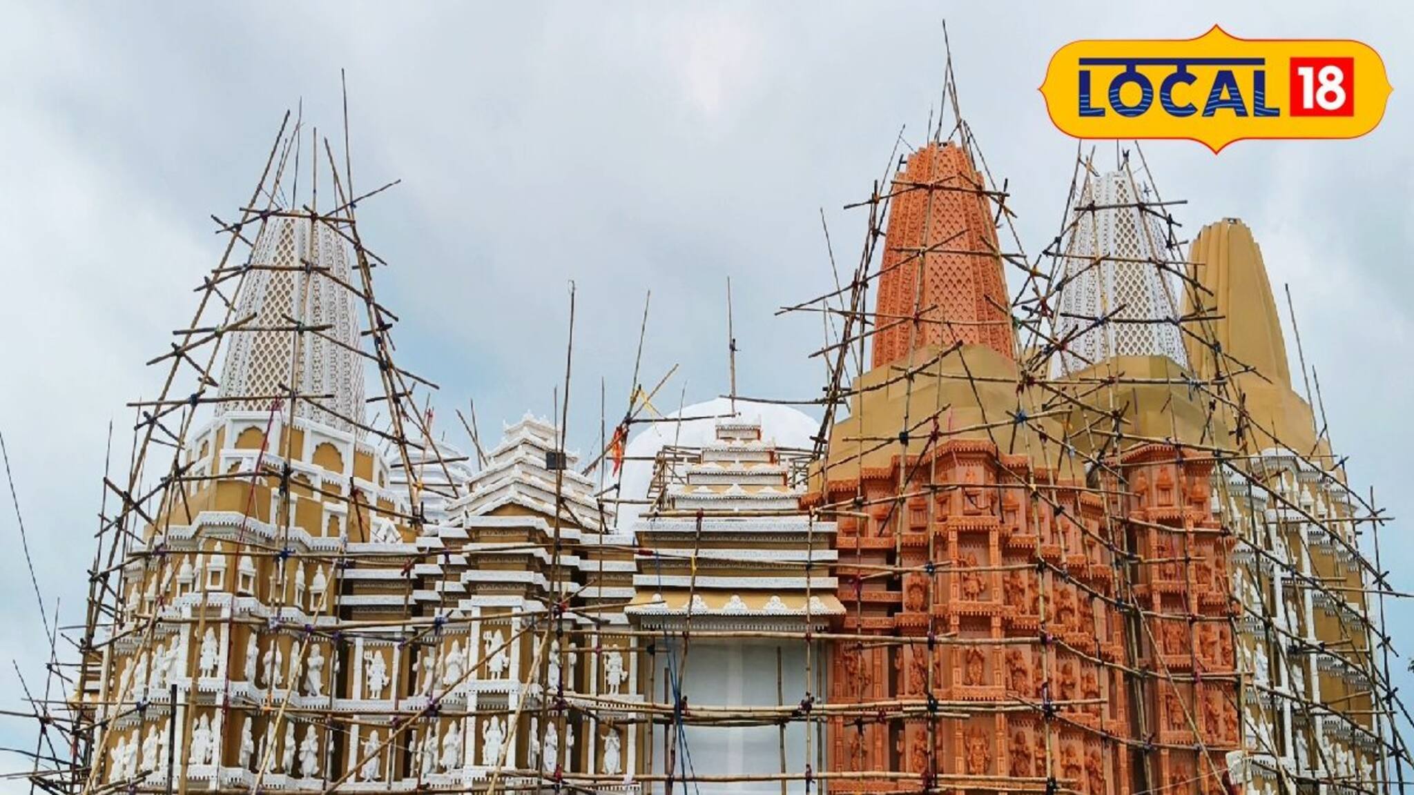 পুরুলিয়ার ভামুরিয়া বাথানেশ্বরে এবার দুবাইয়ের ছোঁয়া, পুজোর থিমে 'স্বামী নারায়ণ মন্দির'<br>