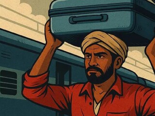 'এই কুলি! ইধার আও...!' শোনার অপেক্ষায় ওঁরা, ডাকে না কেউ! কারণ কি 'ট্রলি ব্যাগ'? প্রকাশ্যে বড় সংকট 