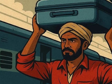 'এই কুলি! ইধার আও...!' শোনার অপেক্ষায় ওঁরা, ডাকে না কেউ! কারণ কি 'ট্রলি ব্যাগ'? প্রকাশ্যে বড় সংকট 