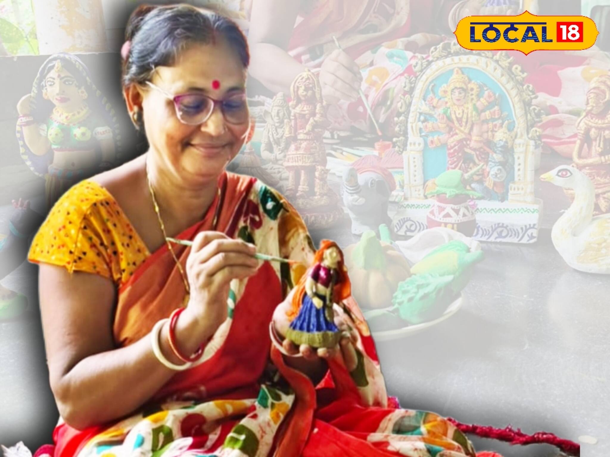 বিশ্বাস করবেন না! এই উঠোন দেখলে কৃষ্ণনগর ভেবে ভুল হবে