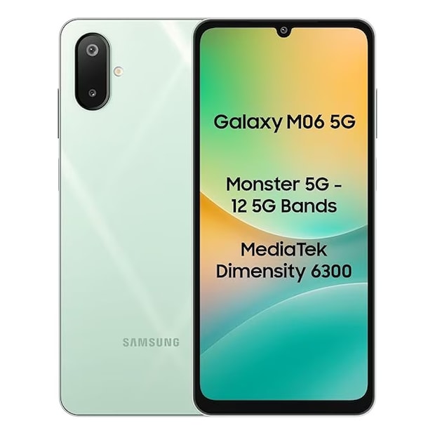Samsung Galaxy M06: স্মার্টফোনটি মূলত ১২,৪৯৯ টাকায় বিক্রি হত, কিন্তু সেলের সময় ক্রেতারা Flipkart-এ মাত্র ৭৪৯৯ টাকা এবং Amazon-এ ৮৪৬৩ টাকায় এটি পেতে পারেন।